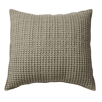Levtex Home Mills Waffle Square Throw Pillow