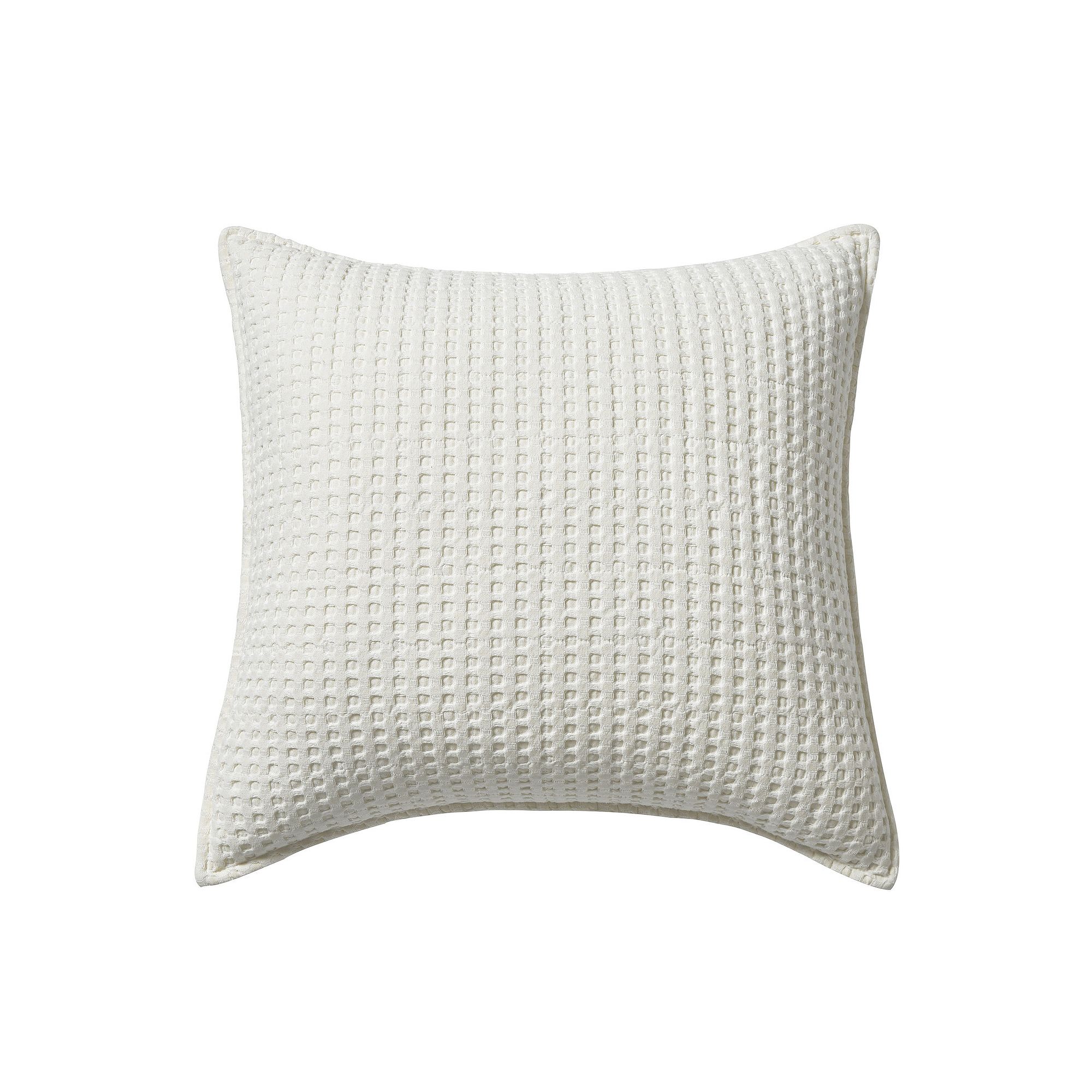 Levtex Home Mills Waffle Square Throw Pillow, White