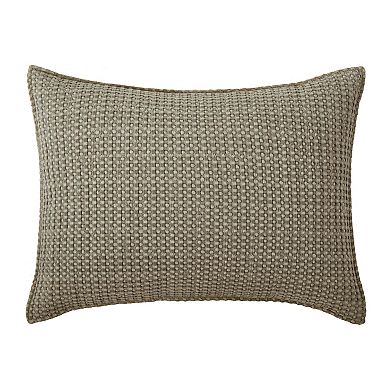 Levtex Mills Waffle Blush Quilt Set