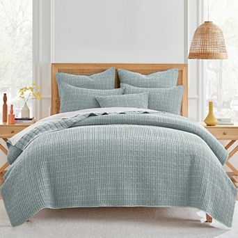 Levtex Home Mills Waffle Quilt Set
