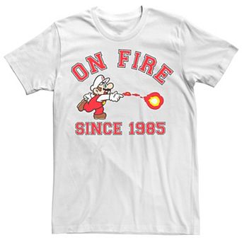 Men's Super Mario Fireball Shooter Tee