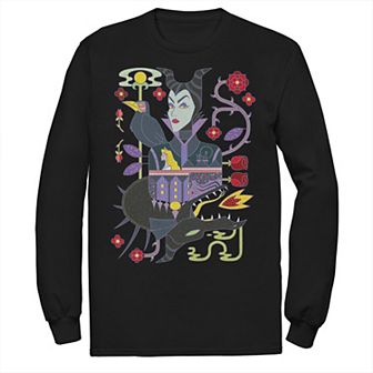 Disney's Sleeping Beauty Maleficent Men's Playing Card Tee