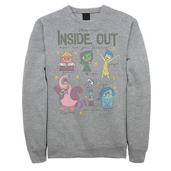 Disney / Pixar's Inside Out Men's How Are You Feeling Group Shot Sweatshirt
