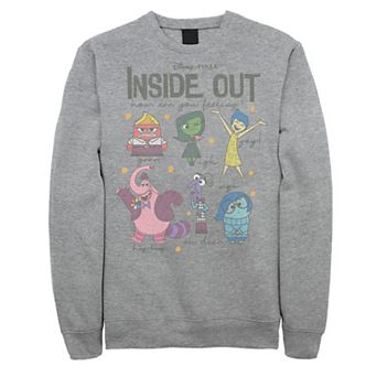 Disney / Pixar's Inside Out Men's How Are You Feeling Group Shot Sweatshirt