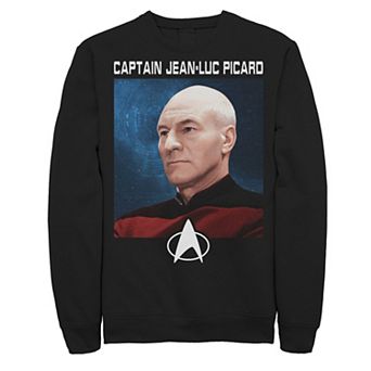 Men's Star Trek The Next Generation Captain Picard Sweatshirt