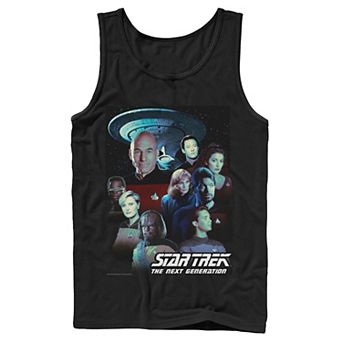 Men's Star Trek Next Generation Crew Portraits Tank Top