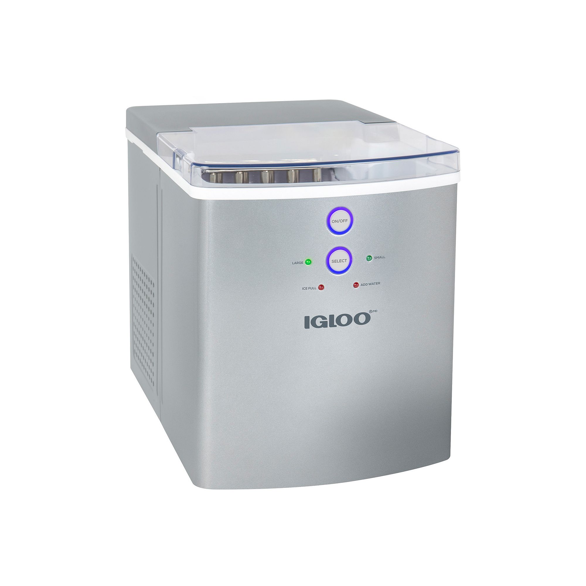 Igloo 33-lb. Automatic Portable Countertop Ice Maker Machine, Gray