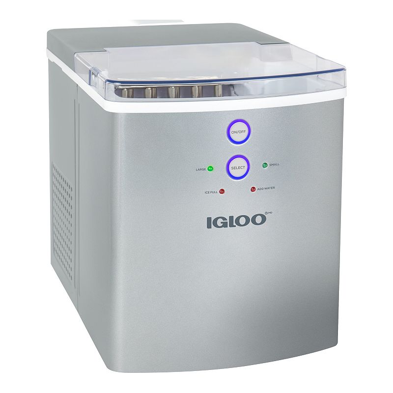Igloo 33-lb. Automatic Portable Countertop Ice Maker Machine, Grey
