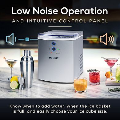 Igloo 33-lb. Automatic Portable Countertop Ice Maker Machine