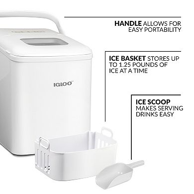 Igloo Automatic Self-Cleaning Ice Maker
