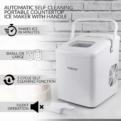 Igloo Automatic Self-Cleaning Ice Maker