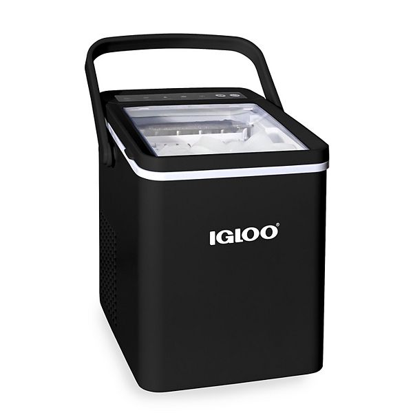 Igloo 26-Pound Automatic Portable Countertop Ice Maker Machine, Stainless  Steel, IGLICEB26SS 