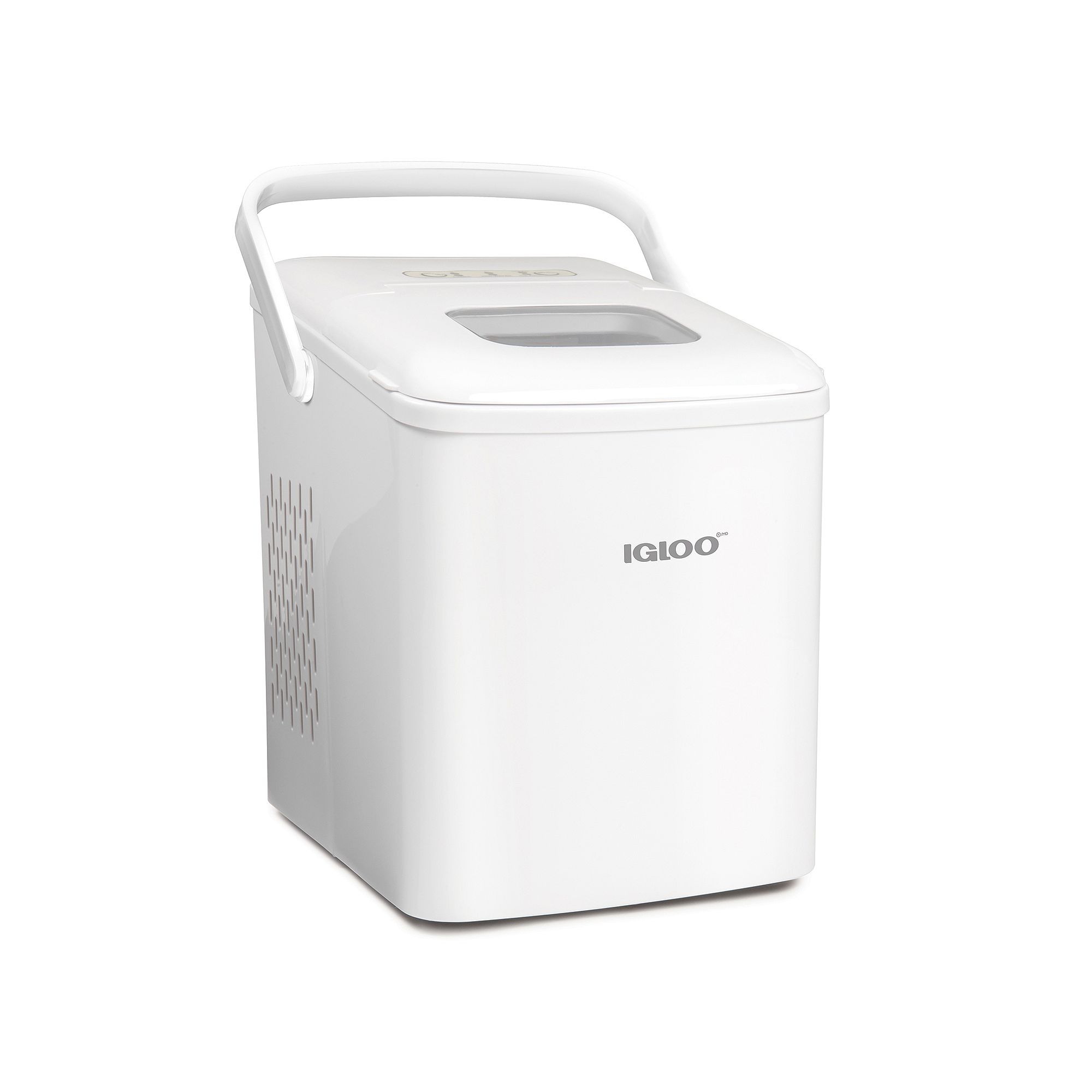 Igloo 26 lb. Automatic Self-Cleaning Portable Ice Maker, White