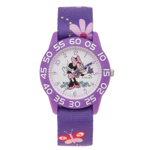 Girls minnie hot sale mouse watch