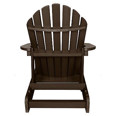 Highwood USA Hamilton Folding & Reclining Adirondack Chair 2-Piece Set