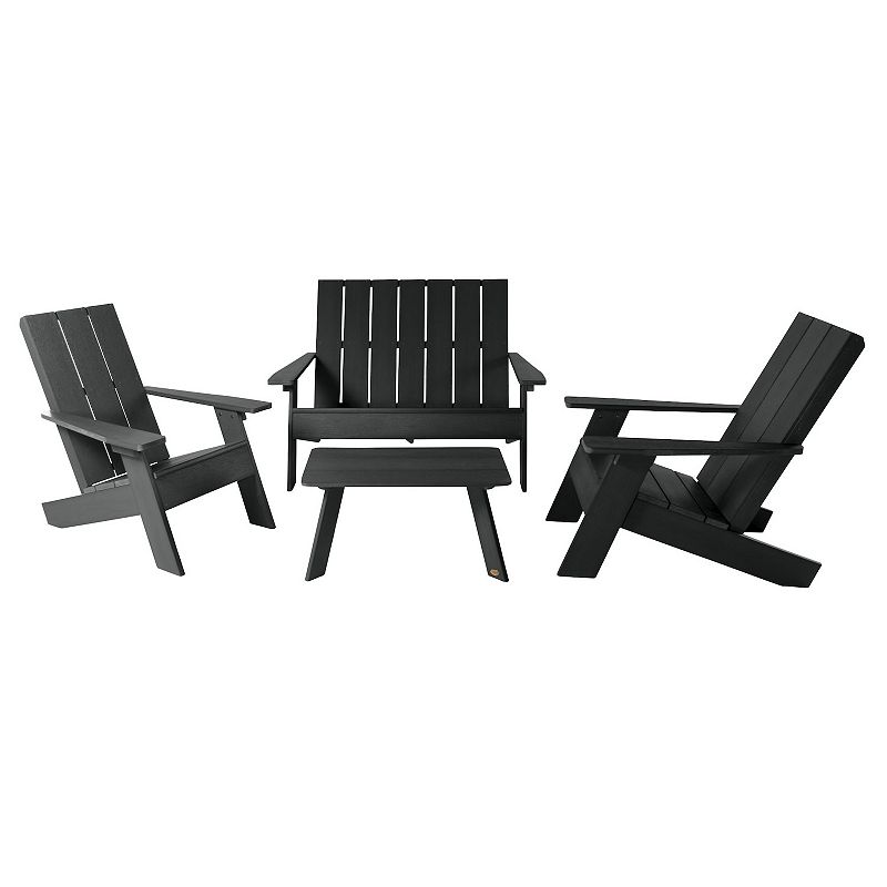 Highwood Barcelona Modern Adirondack Chairs & Double-Wide Modern Adirondack