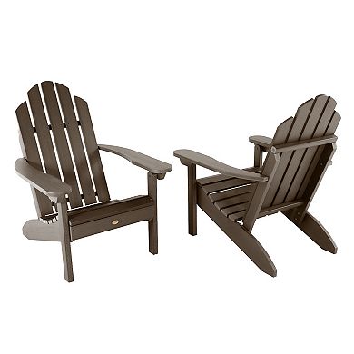 Highwood USA Classic Westport Adirondack Chair 2-Piece Set