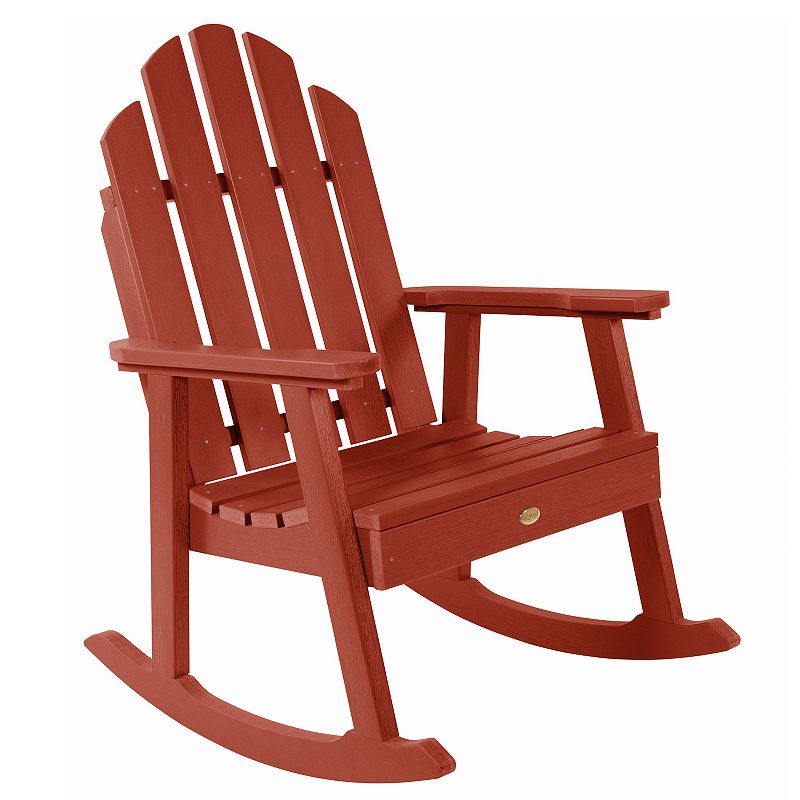 Highwood Classic Westport Garden Rocking Chair, Red