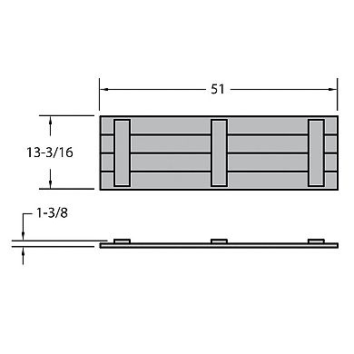 Elk Outdoors Stonecroft 51-in. Set of 2 Shutters