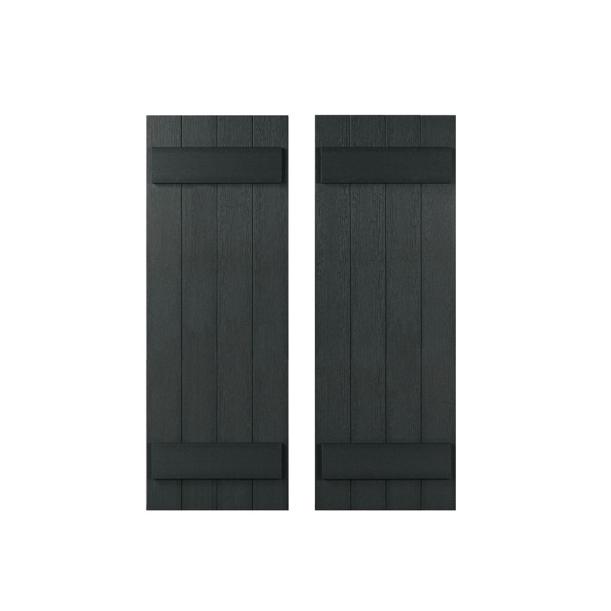 Elk Outdoors Stonecroft 43-in. Set of 2 Shutters, Black