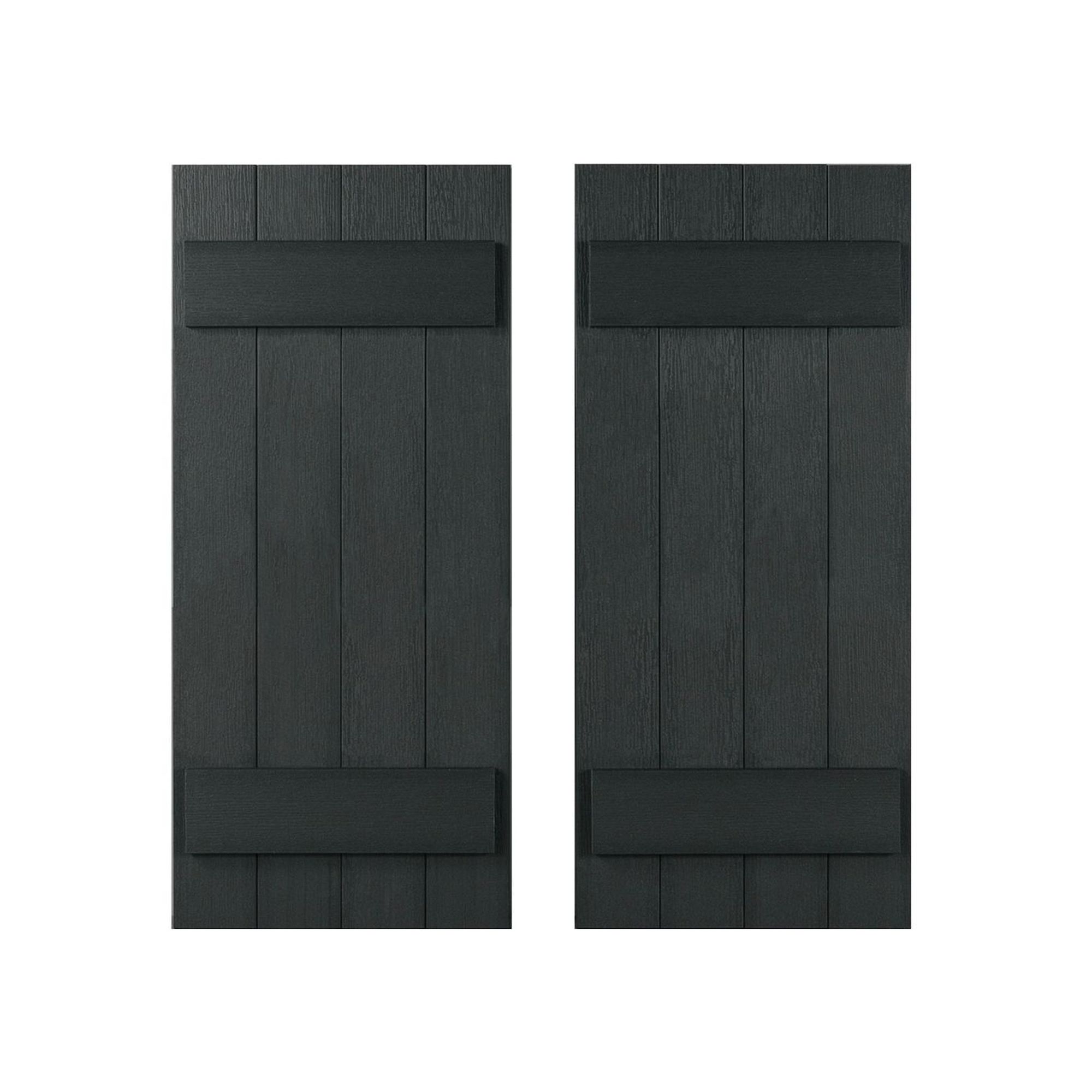 Elk Outdoors Stonecroft 35-in. Set of 2 Shutters, Black