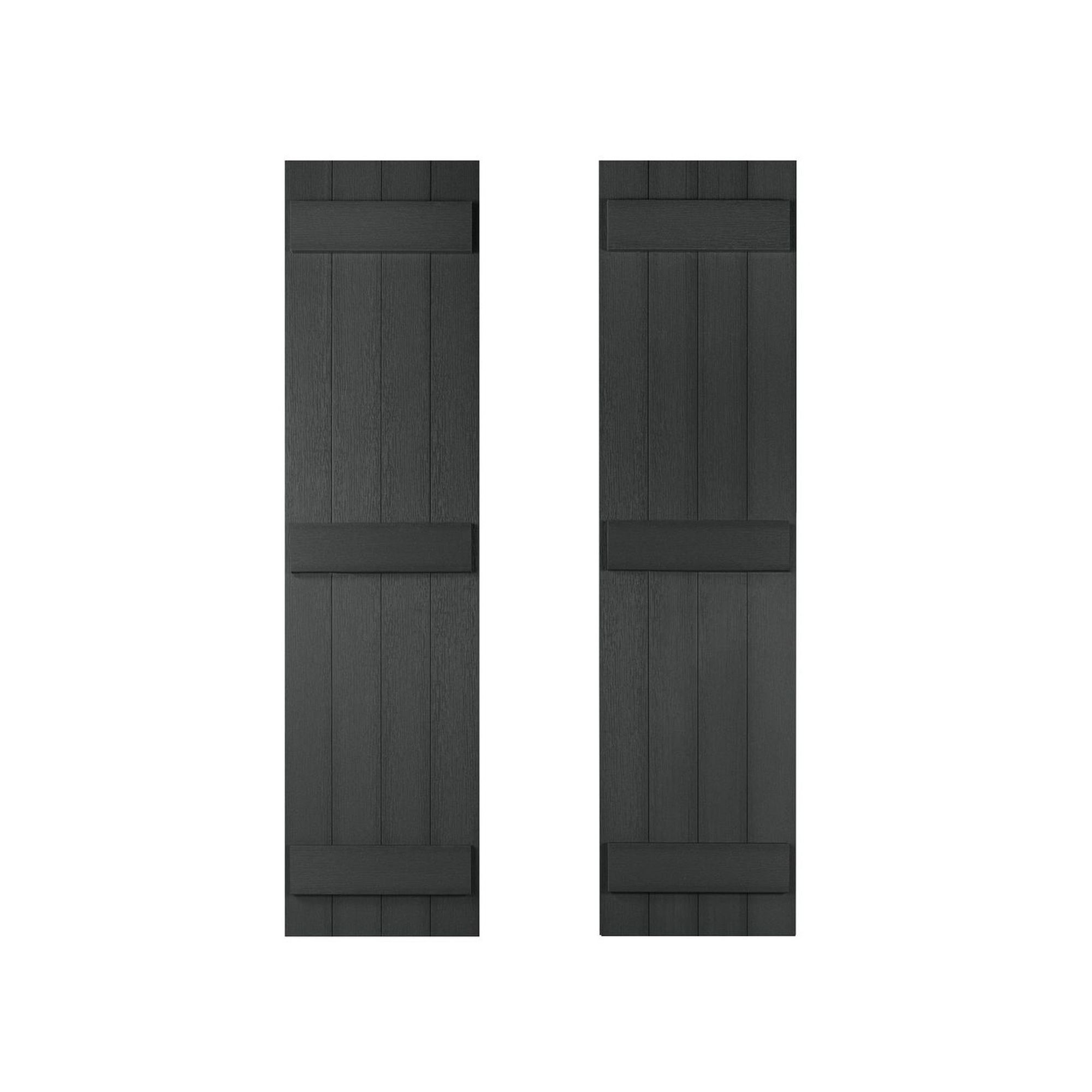Elk Outdoors Stonecroft 75-in. Set of 2 Shutters, Black