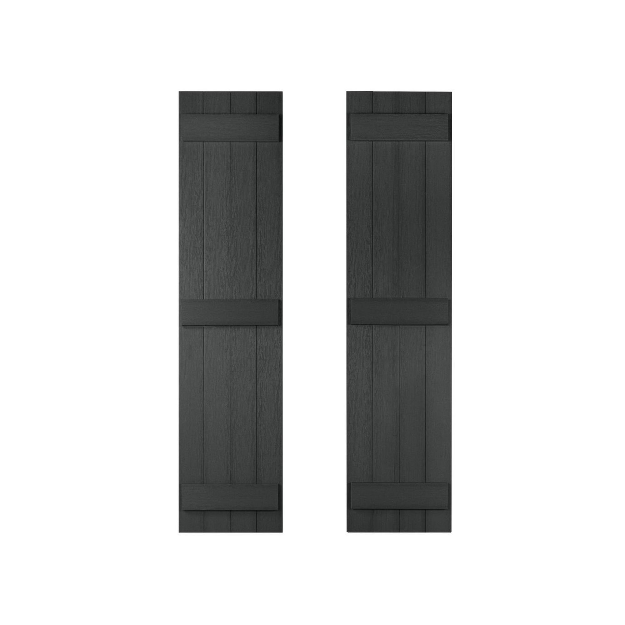 Elk Outdoors Stonecroft 80-in. Set of 2 Shutters, Black