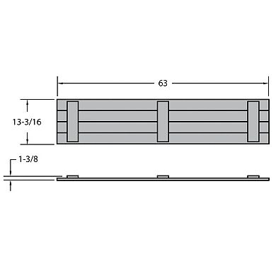 Elk Outdoors Stonecroft 63-in. Set of 2 Shutters
