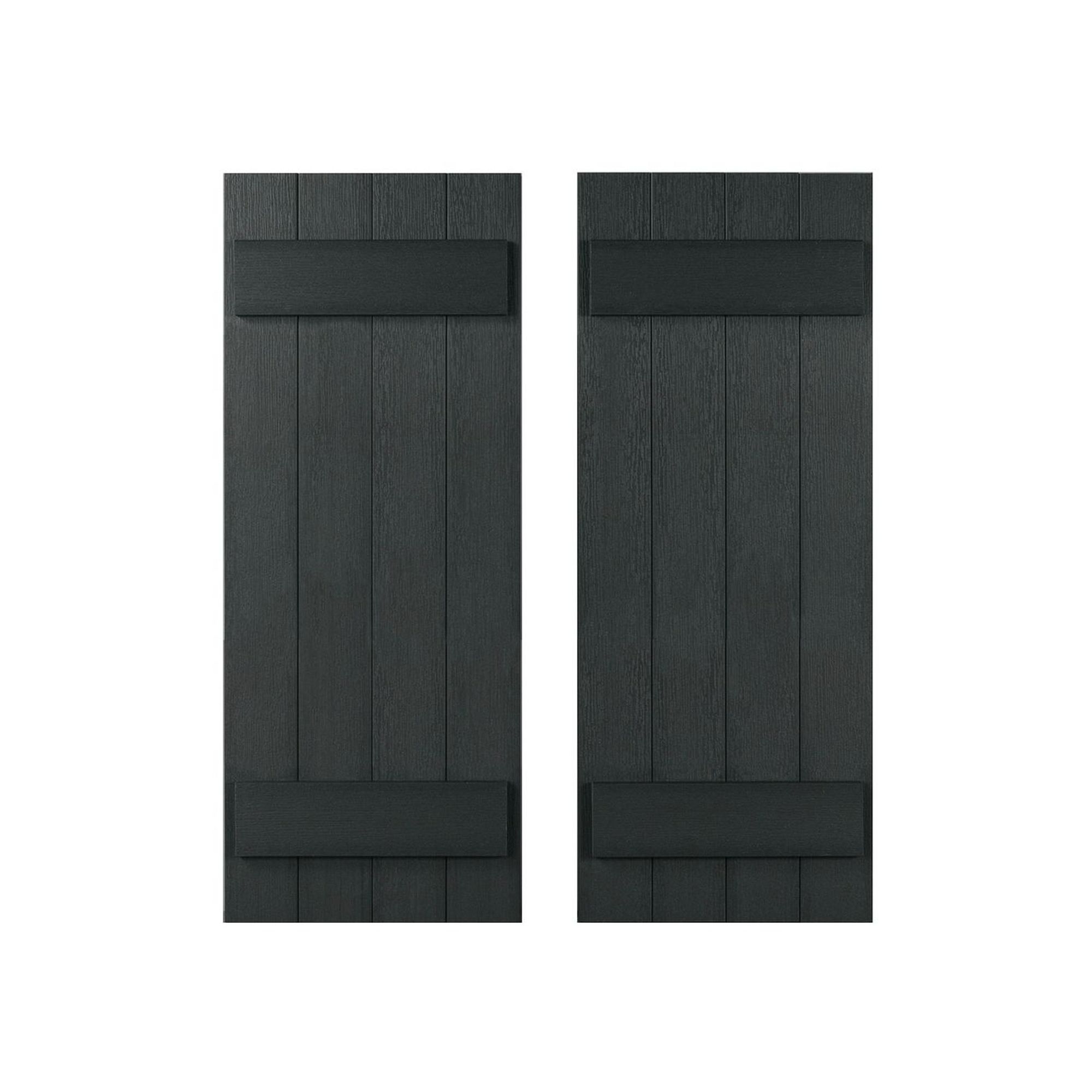Elk Outdoors Stonecroft 39-in. Set of 2 Shutters, Black