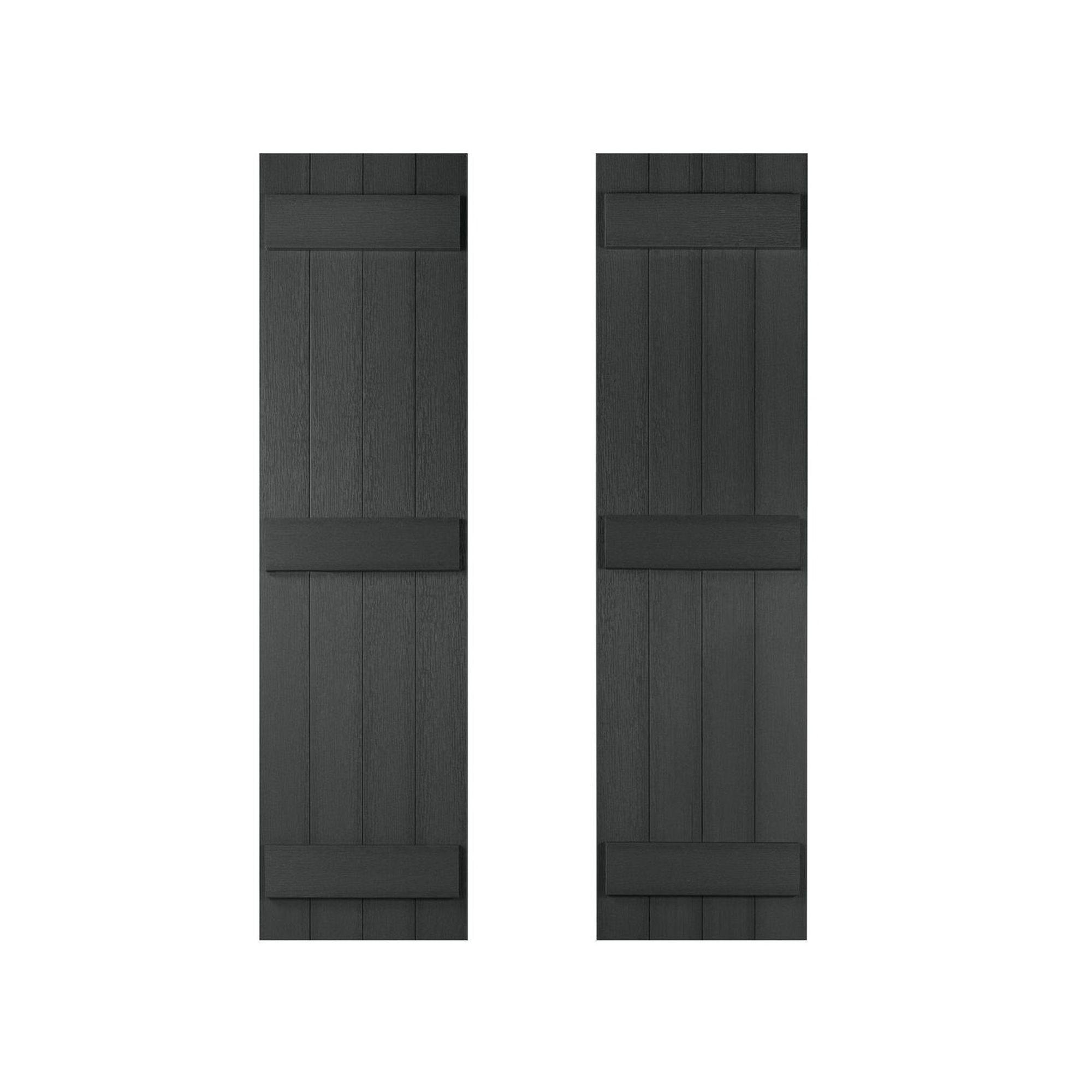 Elk Outdoors Stonecroft 71-in. Set of 2 Shutters, Black