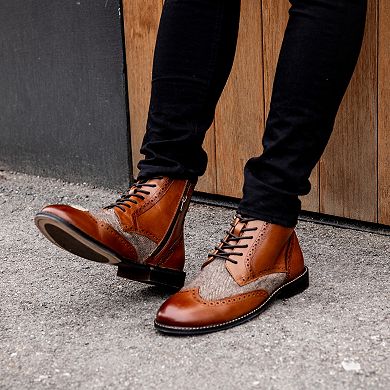 Thomas & Vine Jarett Men's Wingtip Ankle Boots