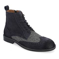 Kohls mens suede boots best sale