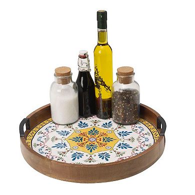 Mikasa Round Tile Lazy Susan