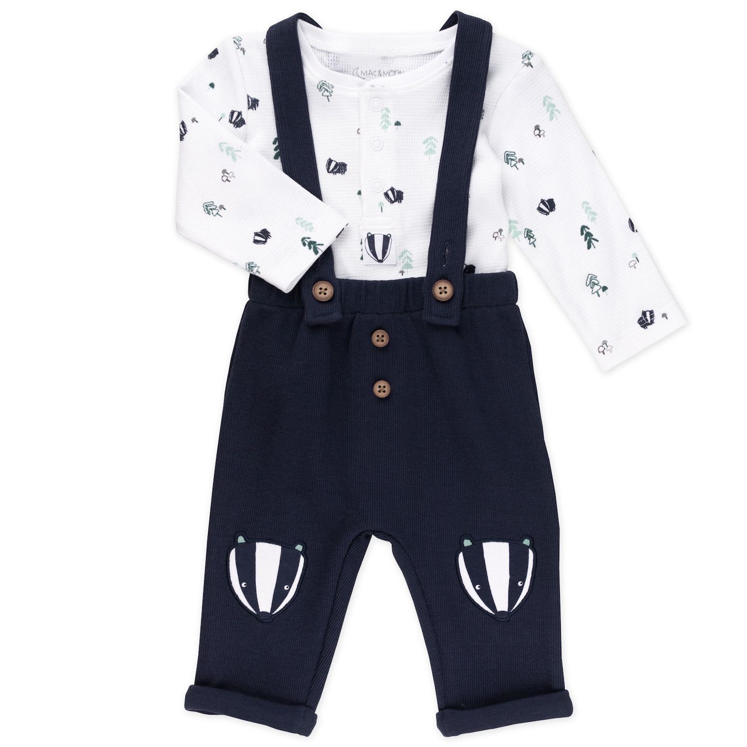 baby boy suspender set