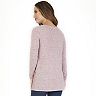 Petite Apt. 9® Side-Split Scoopneck Sweater