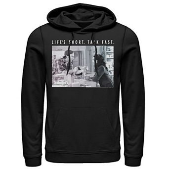 Men's Gilmore Girls Luke And Lorelai Life's Short Talk Fast Hoodie