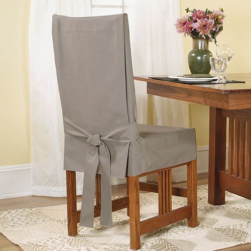 Sure Fit™ Short Dining Chair Slipcover