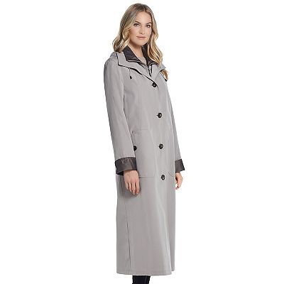 Women s Gallery Hooded Long Rain Jacket