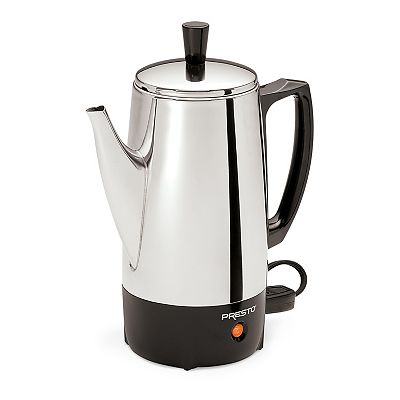 Stainless Steel Cup Electric Percolator 2-4 Cup* Electric
