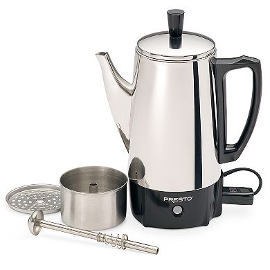Presto 2-6 Cup Stainless Steel Percolator 