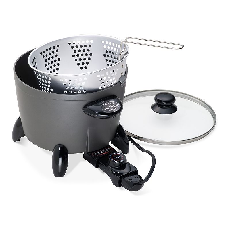 Presto Options Multi-Cooker / Steamer, Black