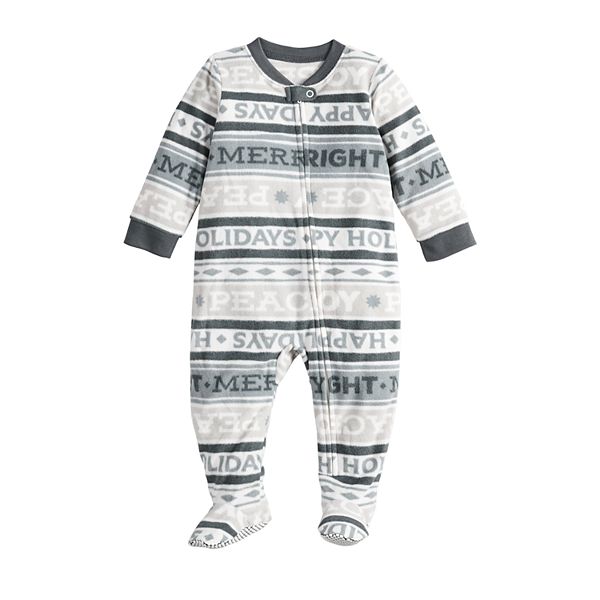 Baby Jammies For Your Families Peace And Joy Microfleece Sleep Play