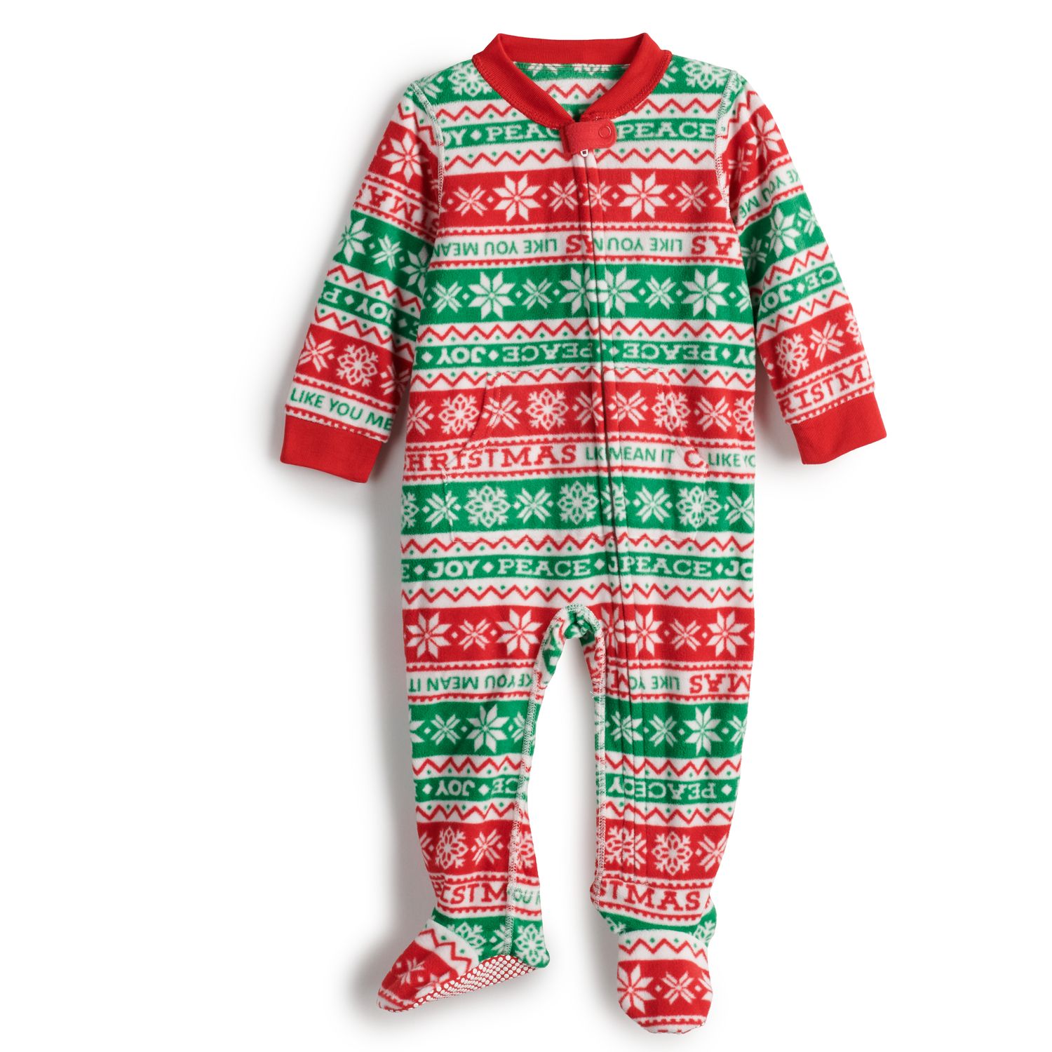 kohls baby christmas pajamas