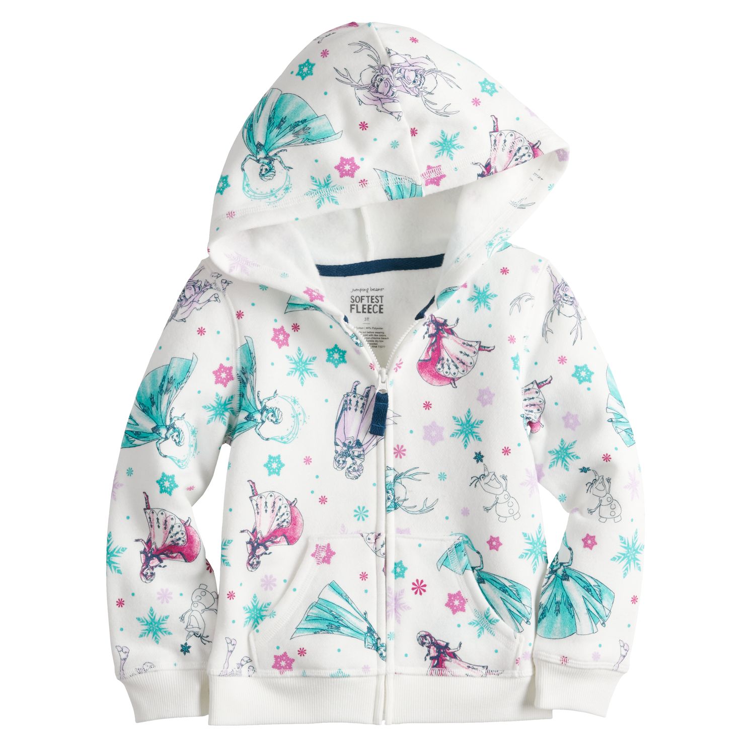 toddler girls zip up hoodie