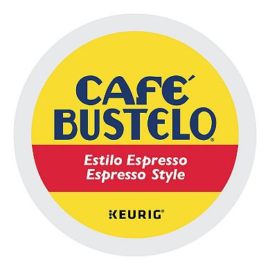 Café Bustelo® Espresso Style Coffee, Dark Roast K-Cup® Pods, 24 Count