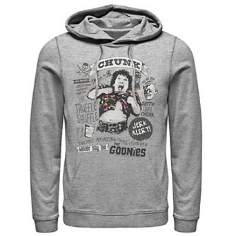 Men's The Goonies Chunk & Sloth Things Text Hoodie