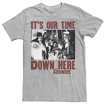 Men's The Goonies It's Our Time Down Here Text Tee