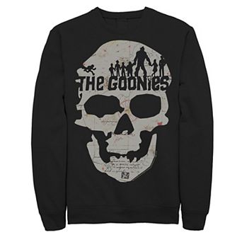Men's The Goonies Skeleton Map Poster Sweatshirt