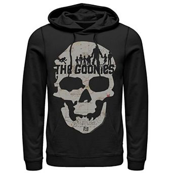 Men's The Goonies Skeleton Map Poster Hoodie