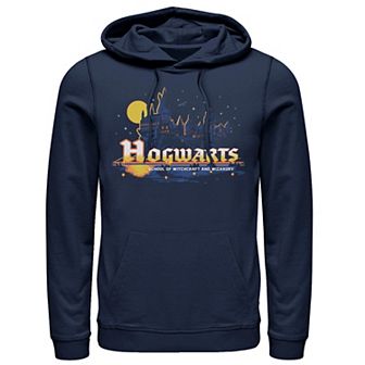 Men's Harry Potter Hogwarts Moon Portrait Hoodie